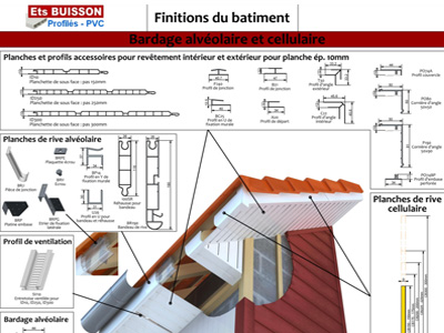 Profilés PVC Bardages &amp; Finitions