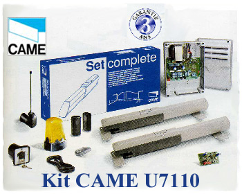 Kit motorisation portail Came ATI U7110 pour 2 vantaux X 5m