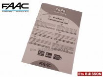 Faac - Carte électronique de commande E045 Réf. 790005