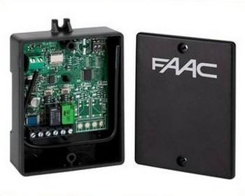 Récepteur externe Faac XR2 433MHz 2 canaux Réf. 787747